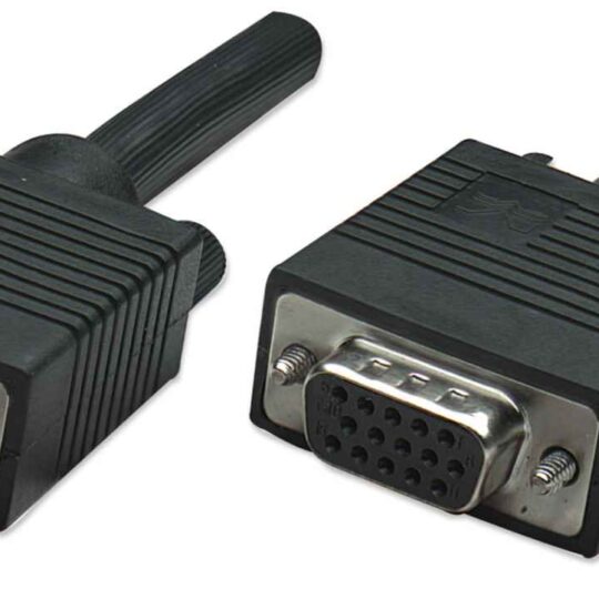 Cable SVGA, HD 15 macho a HD 15 hembra, 3 m
