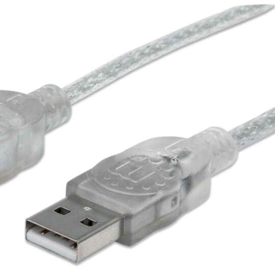 Cable USB, A macho a A hembra, 4.5 m
