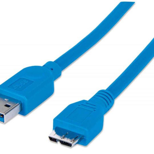 Cable USB 3.2 A Macho a Micro-B, 1 m