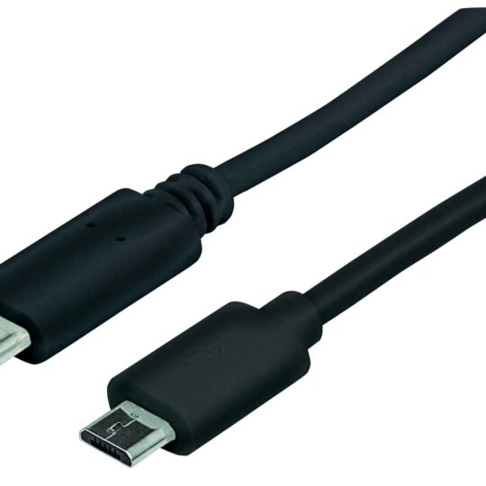 Cable USB C, C Macho a Micro-B Macho, 1 m