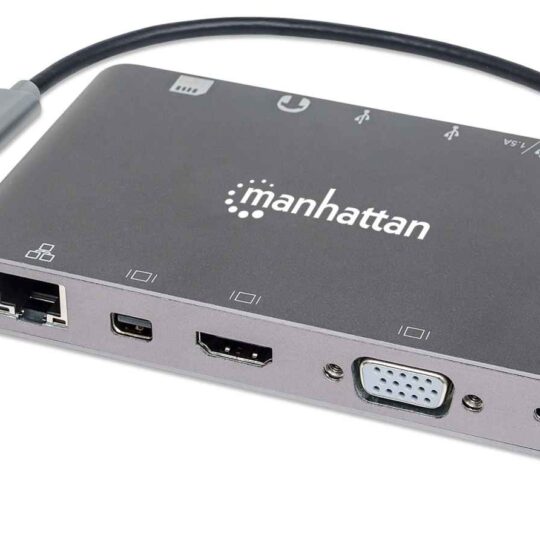 Estación Docking USB-C 7 en 1