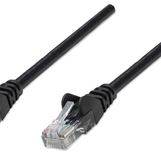 Cable de red, Cat5e, UTP, 2 m, Negro