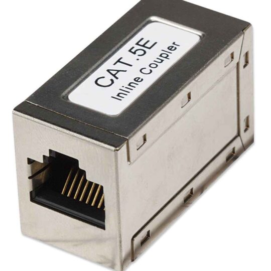 Acople RJ45-RJ45 CAT5E Modular Metálico