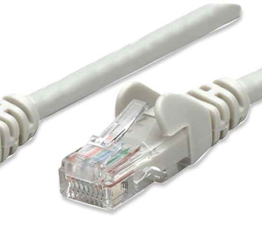 Cable de red, Cat5e, UTP, 1 m, Gris