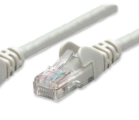 Cable de red, Cat5e, UTP, 1.5 m, Gris