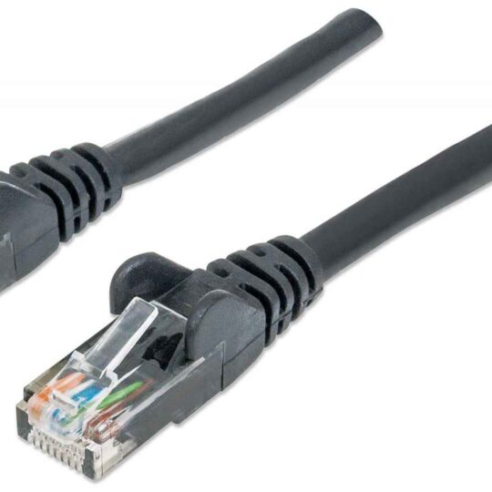 Cable de red, Cat6, UTP, 1.5 m, Negro