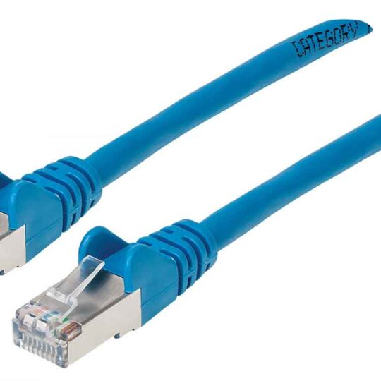 Cable de Red Cat6a S/FTP, 4.2 m, Azul
