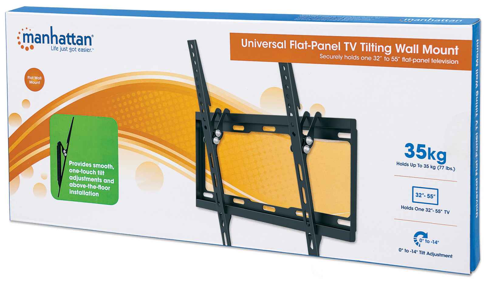 Soporte para TV, de pared, pantallas planas de 32 a 55 de máximo 40 kg, de  bajo perfil