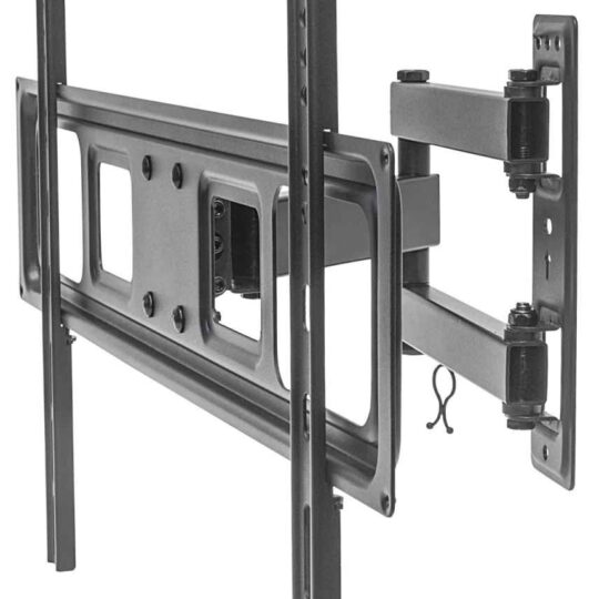 Soporte para TV, de pared, movimiento articulado, pantallas curvas o planas de 37" a 70" de máximo 35 kg