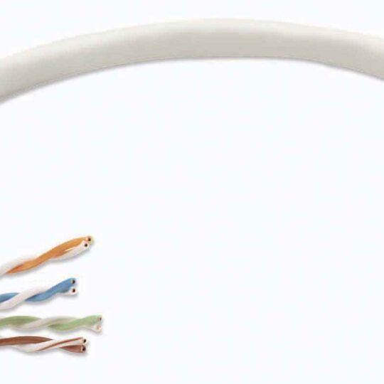 Cable de Red UTP Cat5e, 1000 pies, Gris