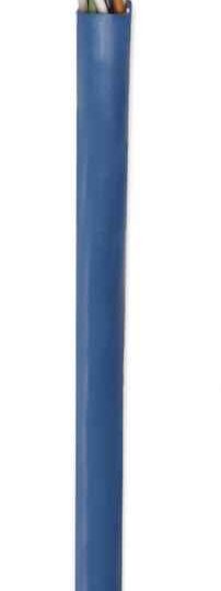 Bobina de Cable UTP Cat5E CCA, Sólida, 305 m, Azul