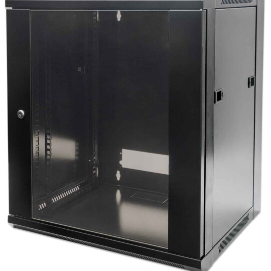 Gabinete Montable, 19", 9U, Negro