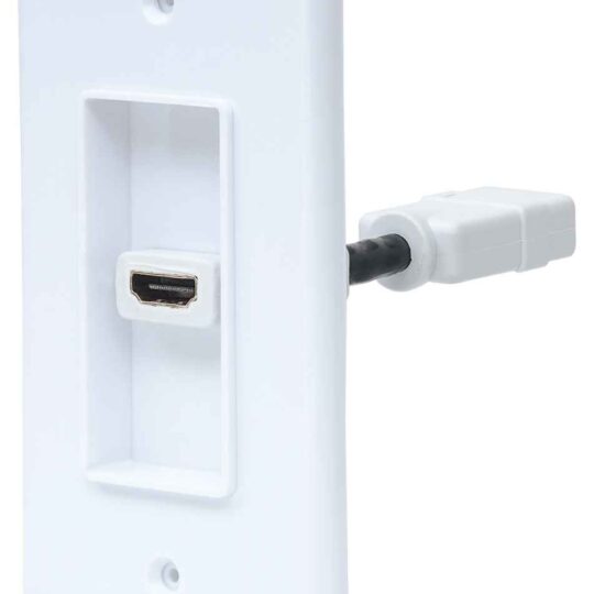 Placa de pared HDMI de un puerto