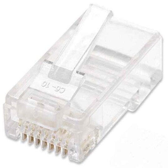 Conector RJ45, CAT6, 100uds