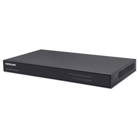 Switch AV Gigabit Ethernet de 24 puertos