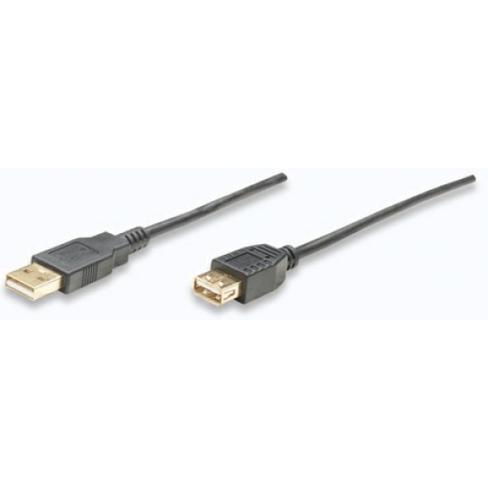 Cable Extensión USB, A Macho a A Hembra, 3m
