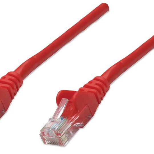 Cable de red, Cat6, UTP, 3m, Rojo