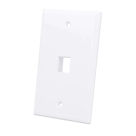 Placa de Pared para Caja UTP - 1 Salida