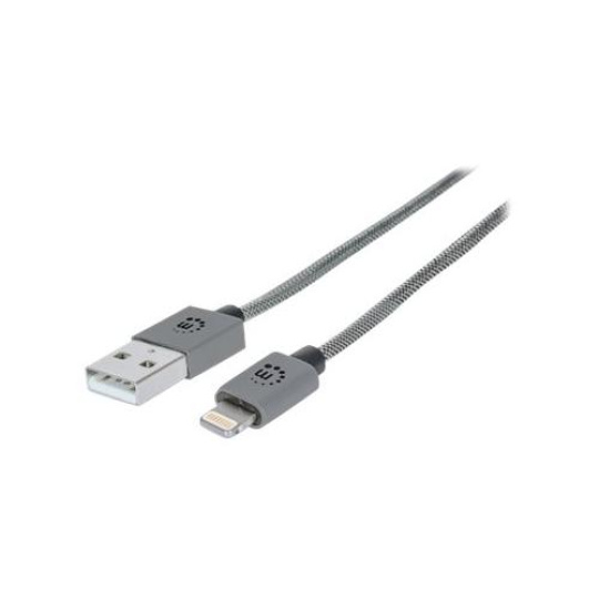 Cable iLynk (Lightning), 1m, Gris