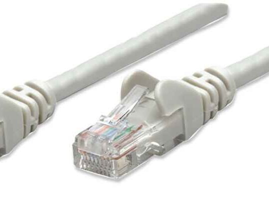Cable de Red, Cat5e, UTP, 10.5 m, Gris