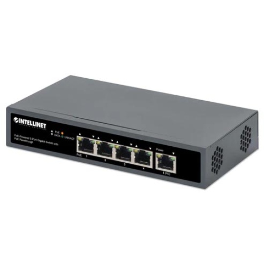 Switch Ethernet PoE, 5 Puertos