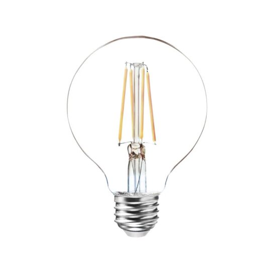 Bombillo LED Ámbar tipo Globo G125