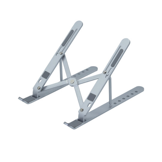 Base metalica retractil para portatil/7 ajustes